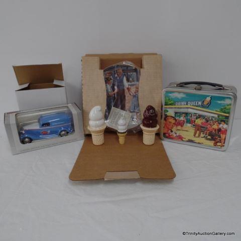 Appraisal: Dairy Queen Salesman Anniversary Collectibles These collectibles are limited to