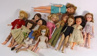 Appraisal: lot of Vintage doll group lot of Vintage doll group