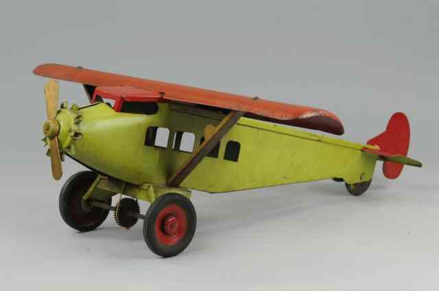 Appraisal: TURNER SINGLE ENGINE AIRPLANE C pressed steel light green fuselage