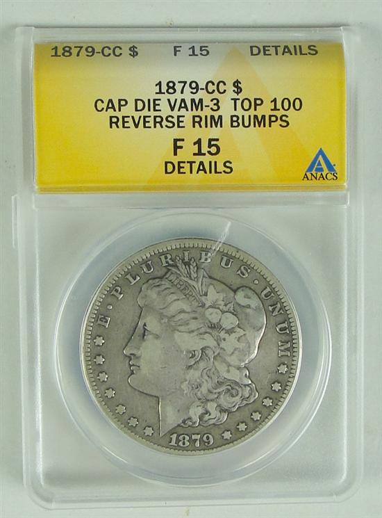 Appraisal: Carson City Morgan Dollar A VERY scarce and key coin