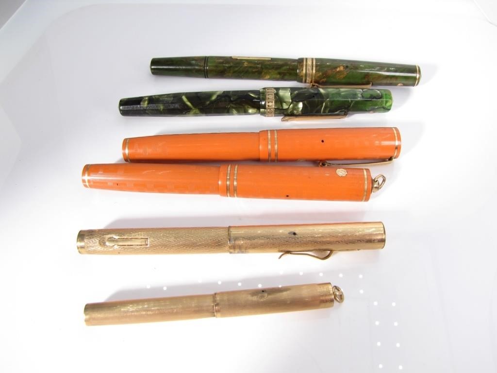 Appraisal: Vintage Wahl Fountain Pens including a gold tone with K