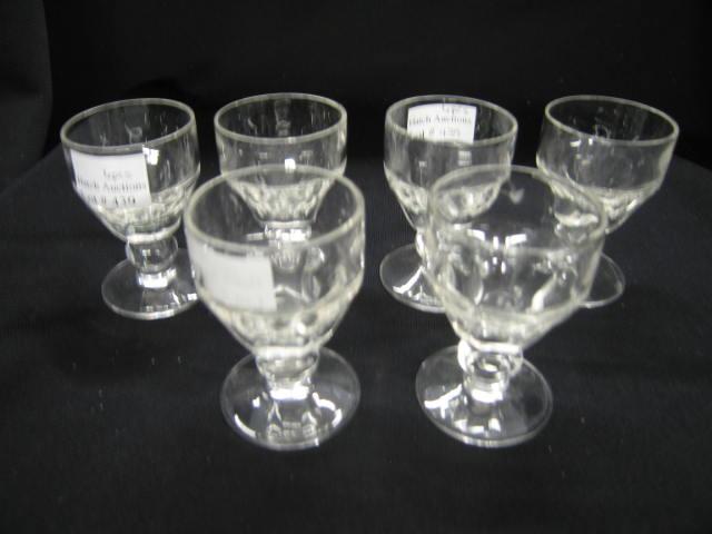 Appraisal: Set of cut Crystal Cordials