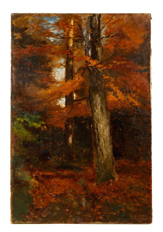 Appraisal: - Parton Fall Landscape O C Arthur Parton American fall