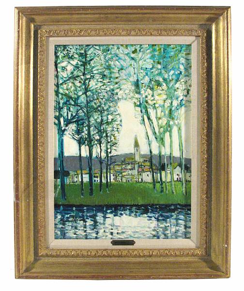 Appraisal: Michel-Henry French b Pays de Loire signed 'Michel Henry' lower