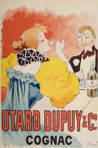 Appraisal: GEORGES MEUNIER - OTARD DUPUY CO COGNAC Circa x inches