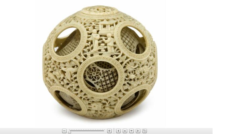 Appraisal: Exceptional Chinese elephant ivory puzzle ball late Qing dynasty