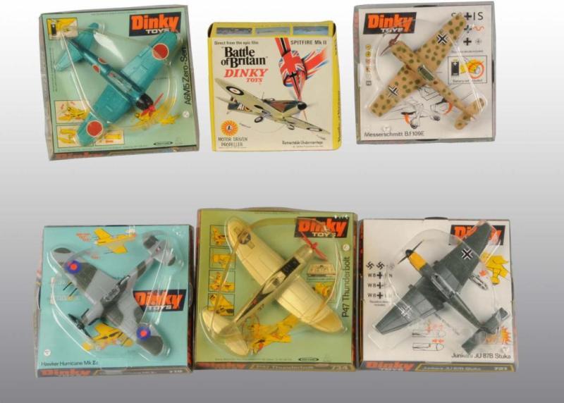 Appraisal: Lot of Dinky Die-Cast Airplane Toys Description Circa s Includes