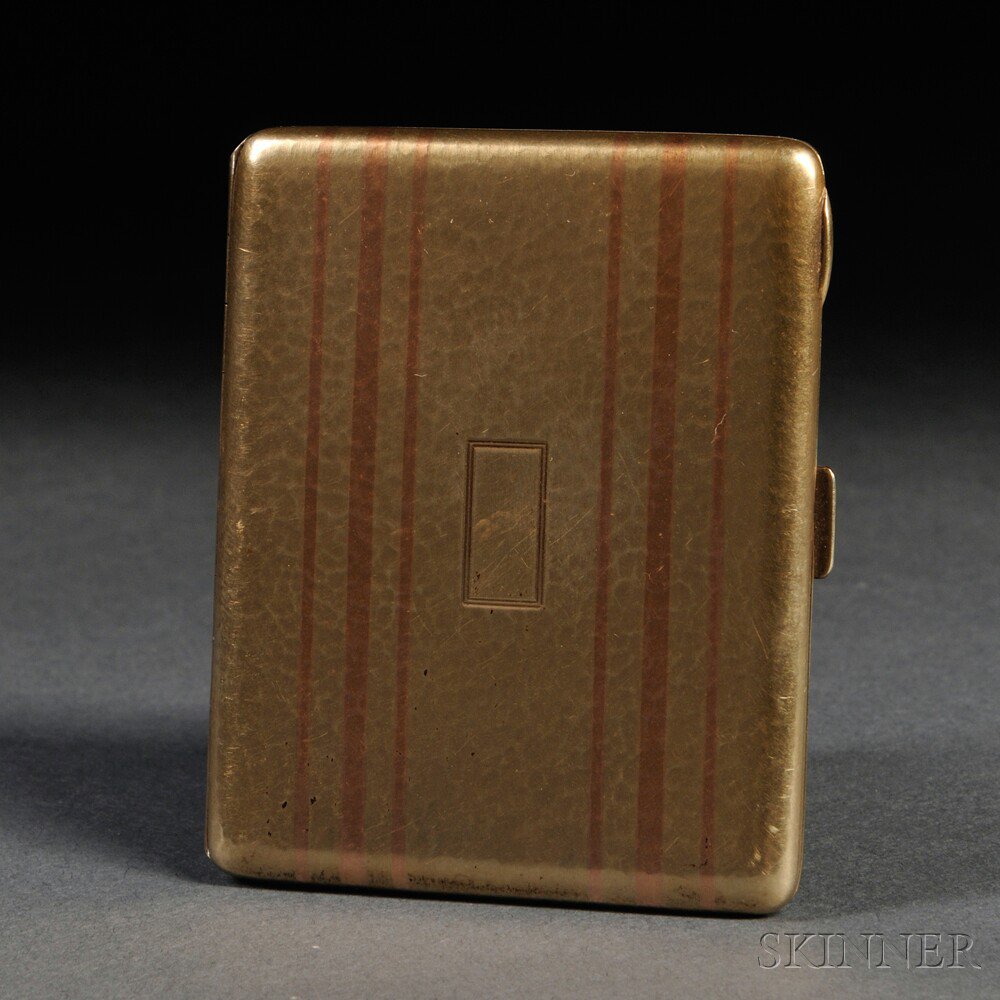 Appraisal: Tiffany Co kt Gold Pocket Photo Album New York th