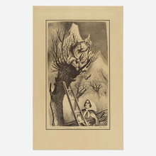 Appraisal: William Gropper PRUNING FRUIT TREES IN A GEORGIAN ORCHARD lithograph