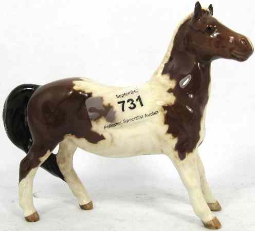 Appraisal: Beswick Skewbald Girls Pony