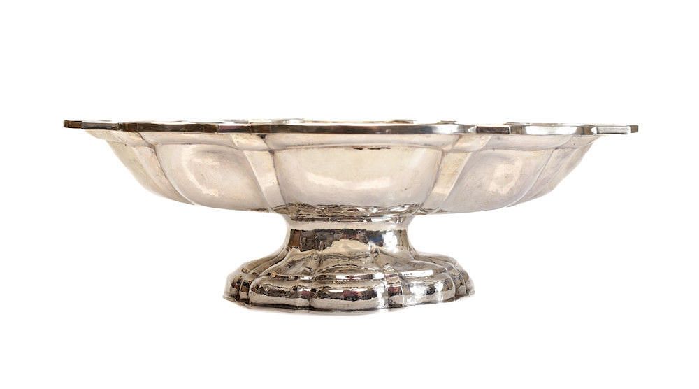 Appraisal: Vitali Bruno Italian Sterling Silver Centerpiece Bowl for Buccellati An