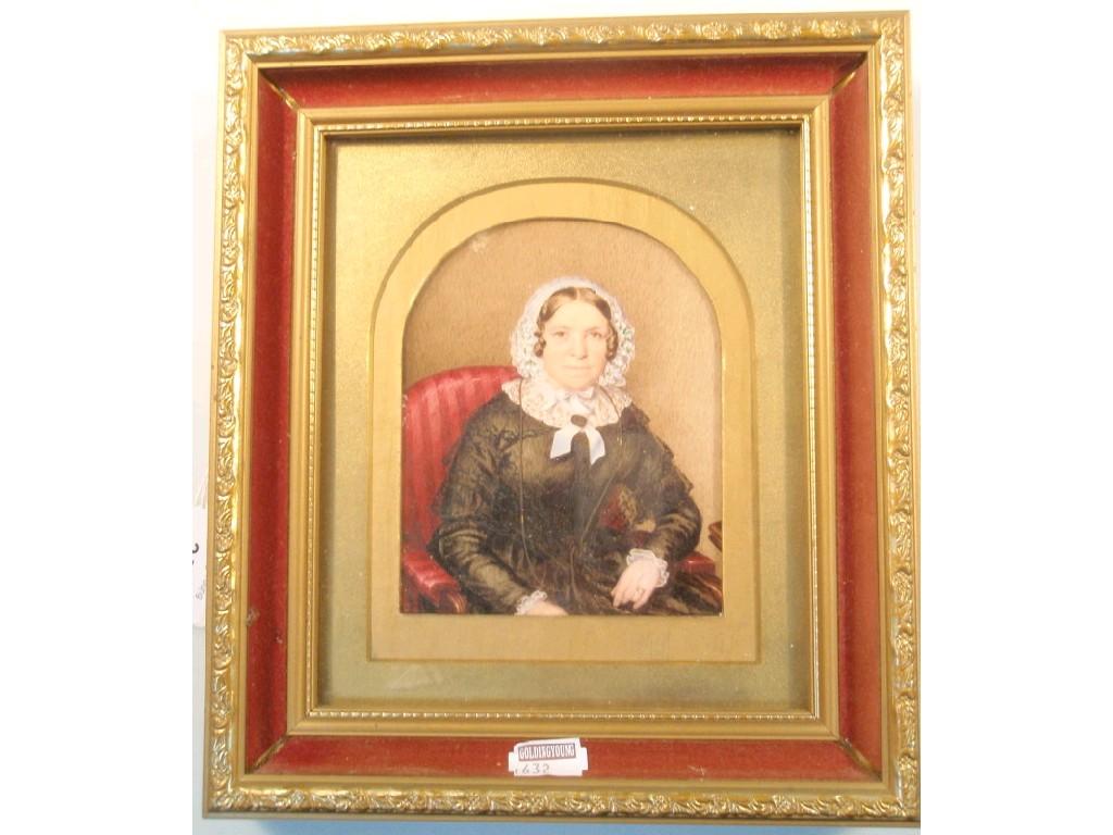 Appraisal: Mary Kipling thC Half length portrait of a gentle woman