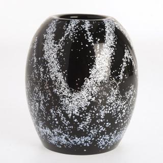 Appraisal: Unusual Legras mottled glass vase Unusual Legras mottled glass vase