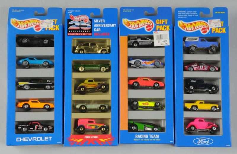 Appraisal: Lot of Mattel th Anniversary Hot Wheel Cars Description All