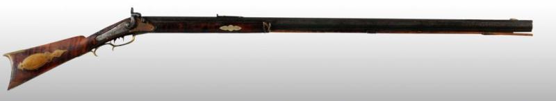 Appraisal: Kentucky Rifle Description OL - BL TB Octagonal LM Percussion