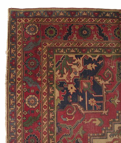 Appraisal: A Turkish carpet size approximately ft x ft in