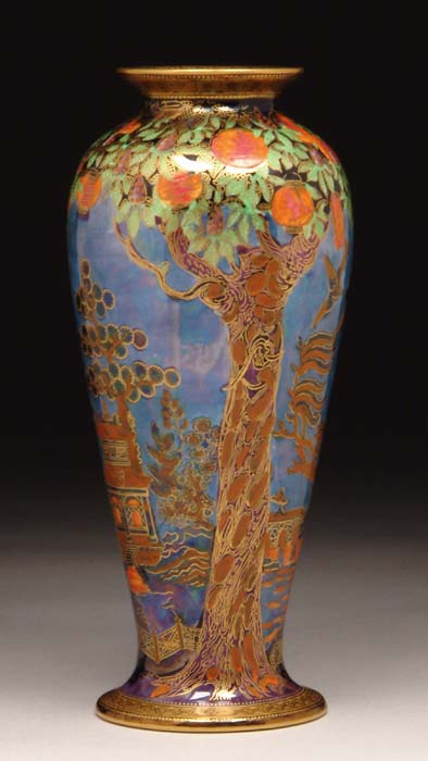 Appraisal: WEDGWOOD FAIRYLAND LUSTRE VASE Wonderful Fairyland Lustre vase is in