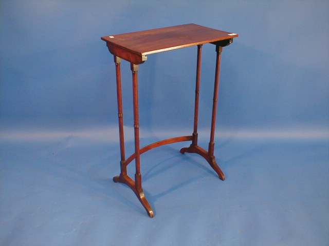 Appraisal: A Regency style mahogany table