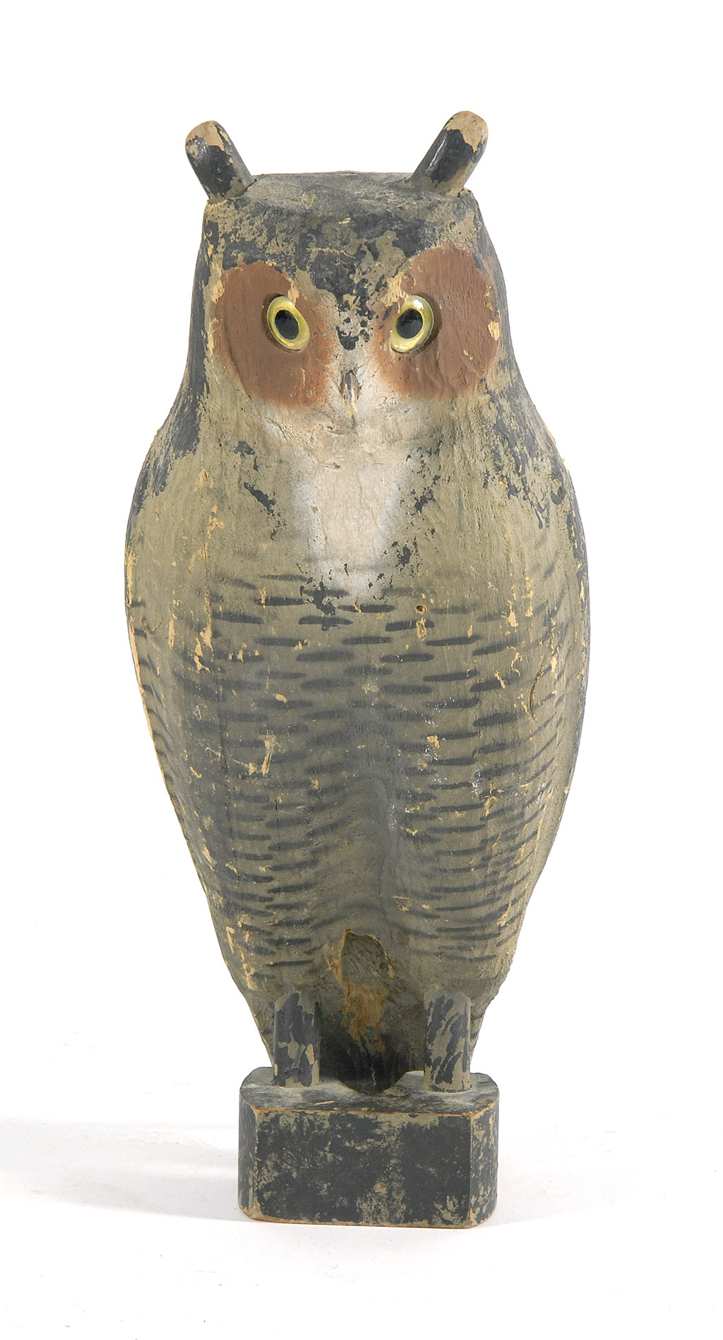 Appraisal: OWL DECOY By Herter's Inc of Waseca Minnesota In balsa