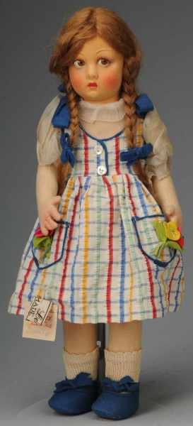 Appraisal: Sweet Lenci All Felt Child Doll with Lucia Face Description