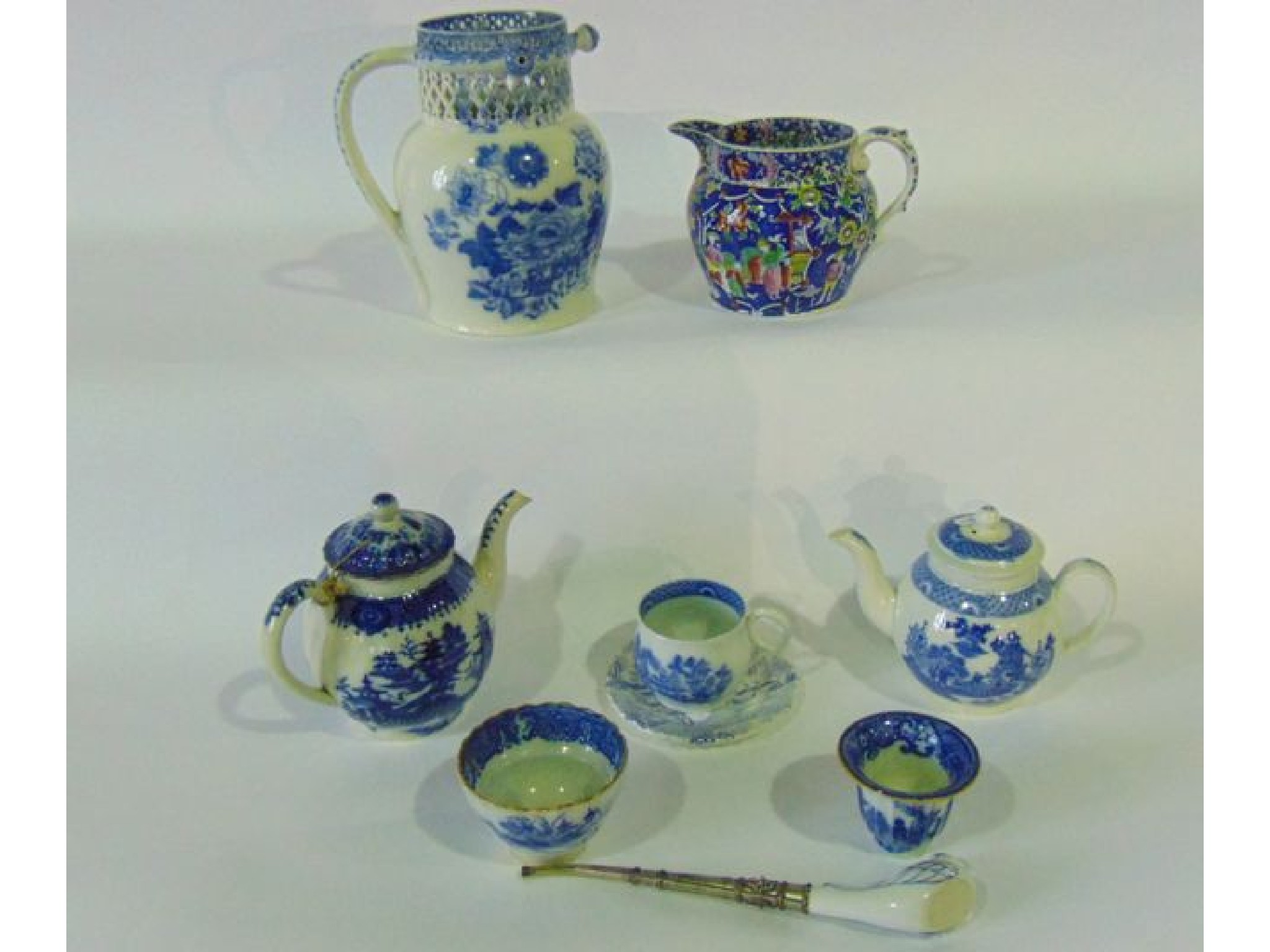 Appraisal: An interesting collection of th and early th century blue