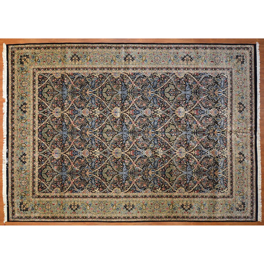 Appraisal: Pak Persian Design Carpet Pakistan x Modern hand-knotted wool pile