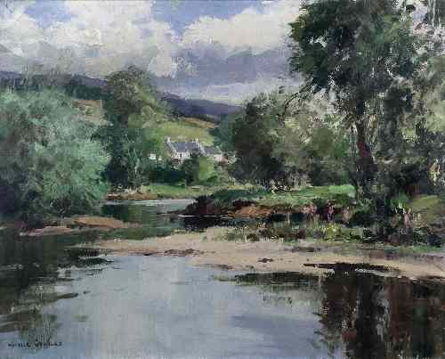 Appraisal: Maurice Canning Wilks - - Oil painting - ''The Dun