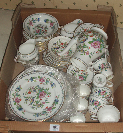 Appraisal: Aynsley Pembroke Dinner Service Comprising Coffee Cups tea Cups Saucers