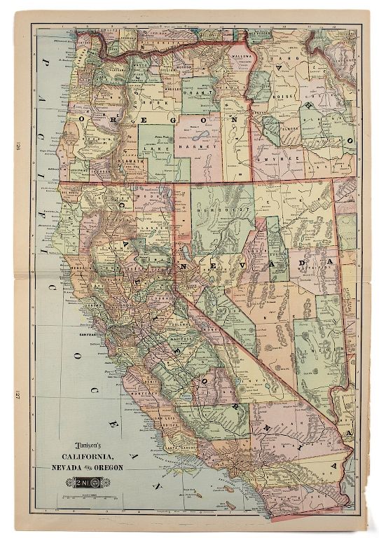 Appraisal: Group of Two Maps of the Southwest Map of Texas