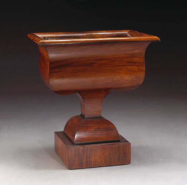 Appraisal: A Biedermeier walnut jardini re first quarter th century height