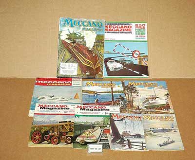 Appraisal: Meccano magazines a quantity from to in all around complete