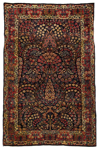 Appraisal: Kerman meditation rug southeast persia circa