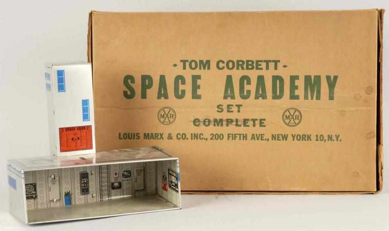 Appraisal: Marx Tom Corbett Space Academy Play Set Description Play set