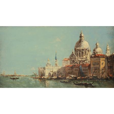 Appraisal: N Briganti Italian th Century View of Venice Estimate -