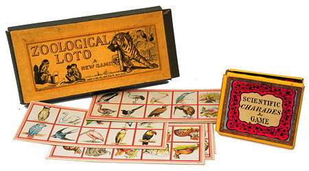 Appraisal: A TH CENTURY GAME 'SCIENTIFIC CHARADES GAME' with original box