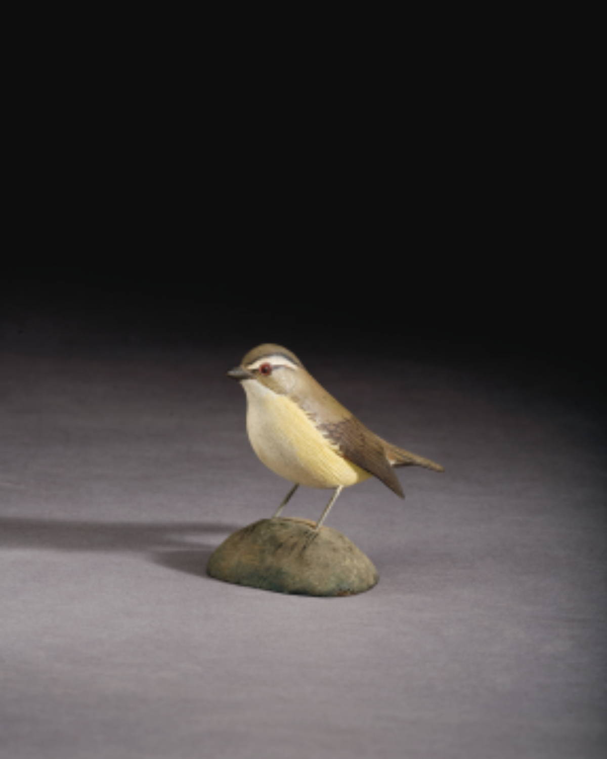 Appraisal: JESS BLACKSTONE AMERICAN - CARVED AND PAINTED RED-EYED VIREO CIRCA