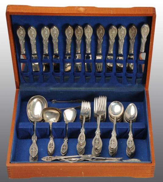 Appraisal: Sterling Silver Flatware Set Description Circa By the Manchester Silver