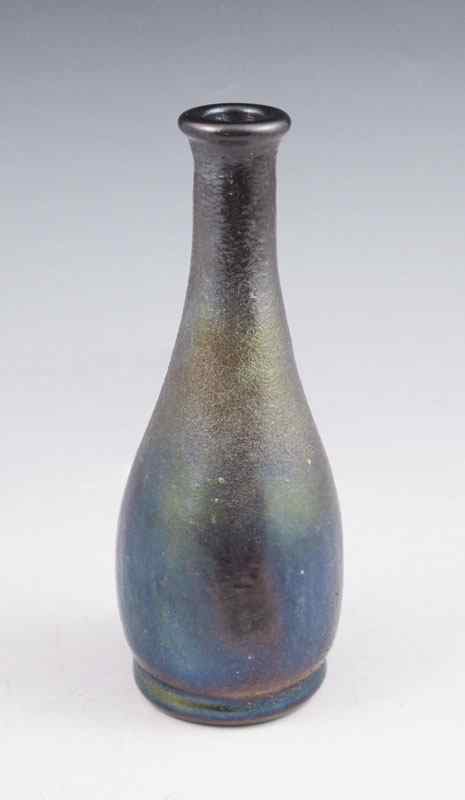 Appraisal: TIFFANY CYPRIOTE GLASS VASE Believed to be Tiffany with a