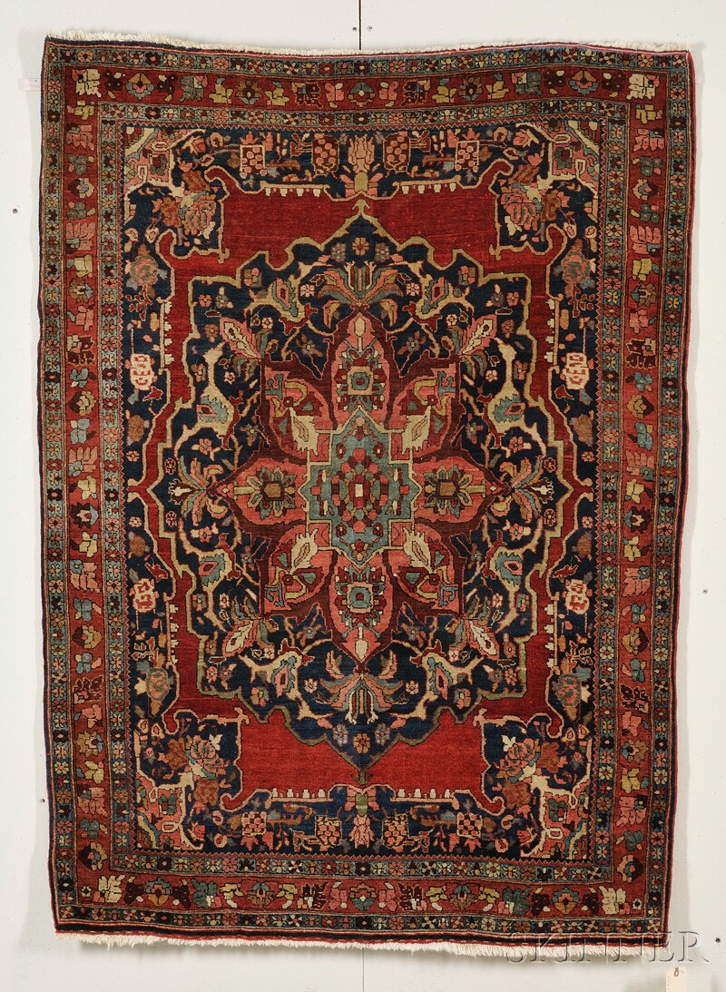 Appraisal: Bidjar Rug Northwest Persia early th century spots of minor