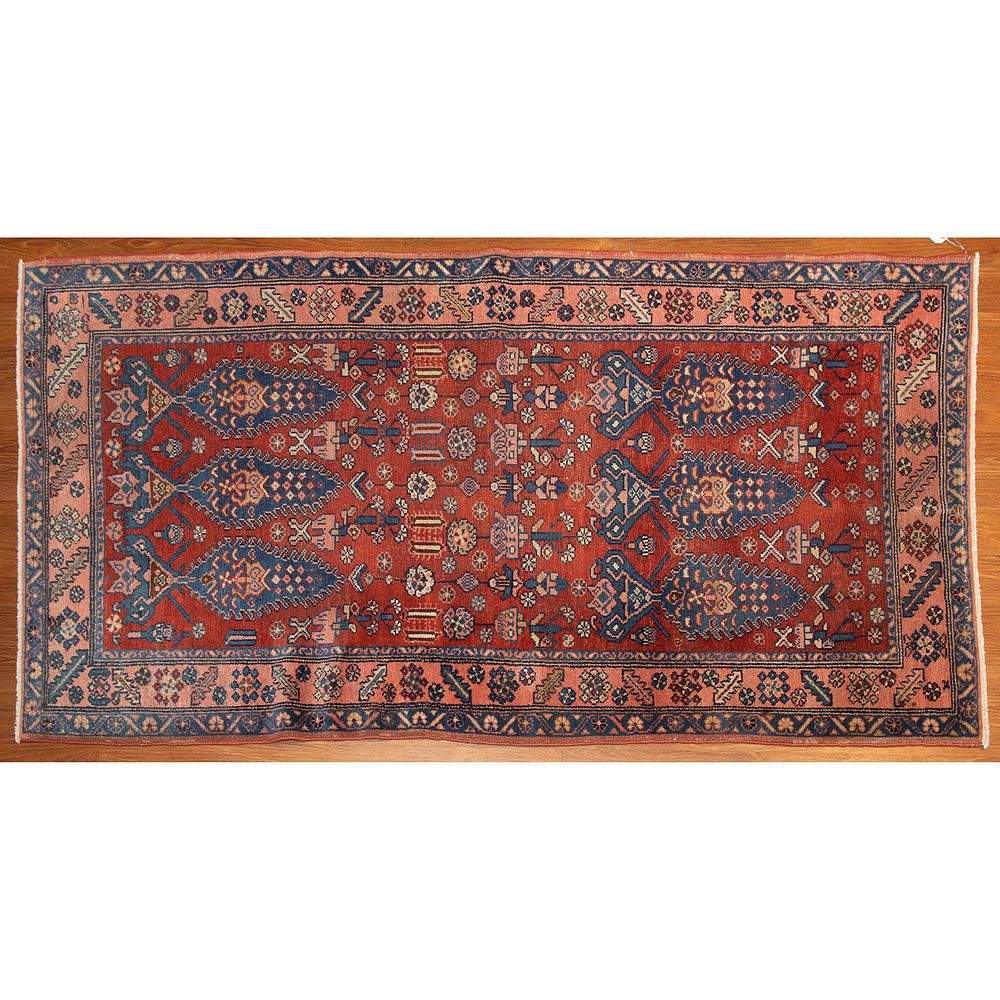 Appraisal: Semi-Antique Malayer Rug Persia x Second quarter- th century hand-knotted