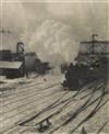 Appraisal: ALFRED STIEGLITZ - In the New York Central Yards The