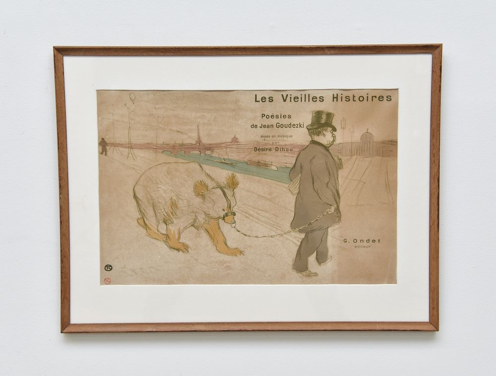 Appraisal: Rare Henri de Toulouse-Lautrec Lithograph Rare Henri de Toulouse-Lautrec French