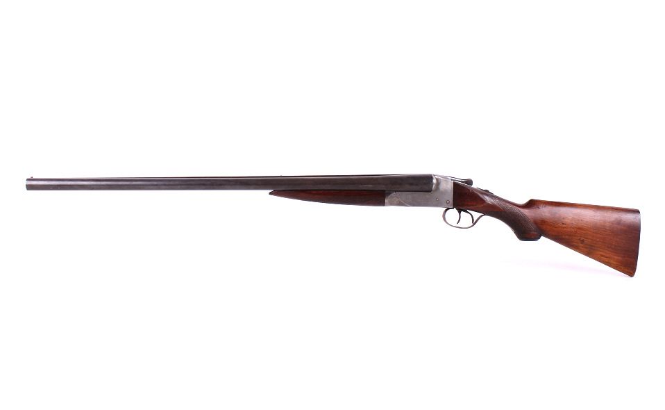 Appraisal: Ithaca Hammerless Side by Side Gauge Shotgun Included in this