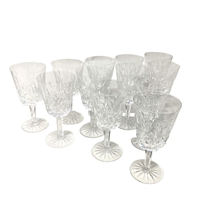 Appraisal: Waterford Crystal Wine Glasses Waterford Crystal Wine Glasses Set of