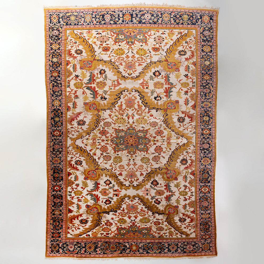 Appraisal: Fine Persian Ziegler Mahal Carpet ft in x ft in