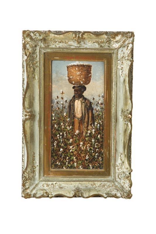 Appraisal: PORTRAIT OF A COTTON PICKER BY WILLIAM AIKEN WALKER SOUTH