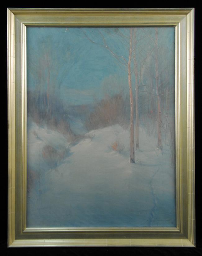 Appraisal: SVEND SVENDSEN Norwegian American - MORNING LIGHT ON THE SNOWY