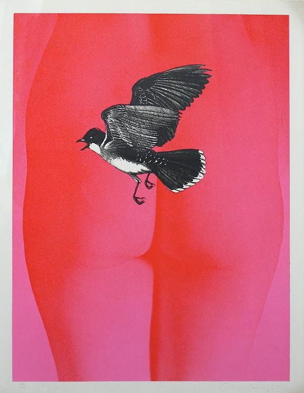 Appraisal: Mel RamosUntitled Mel Ramos Untitled Lithograph From the numbered edition