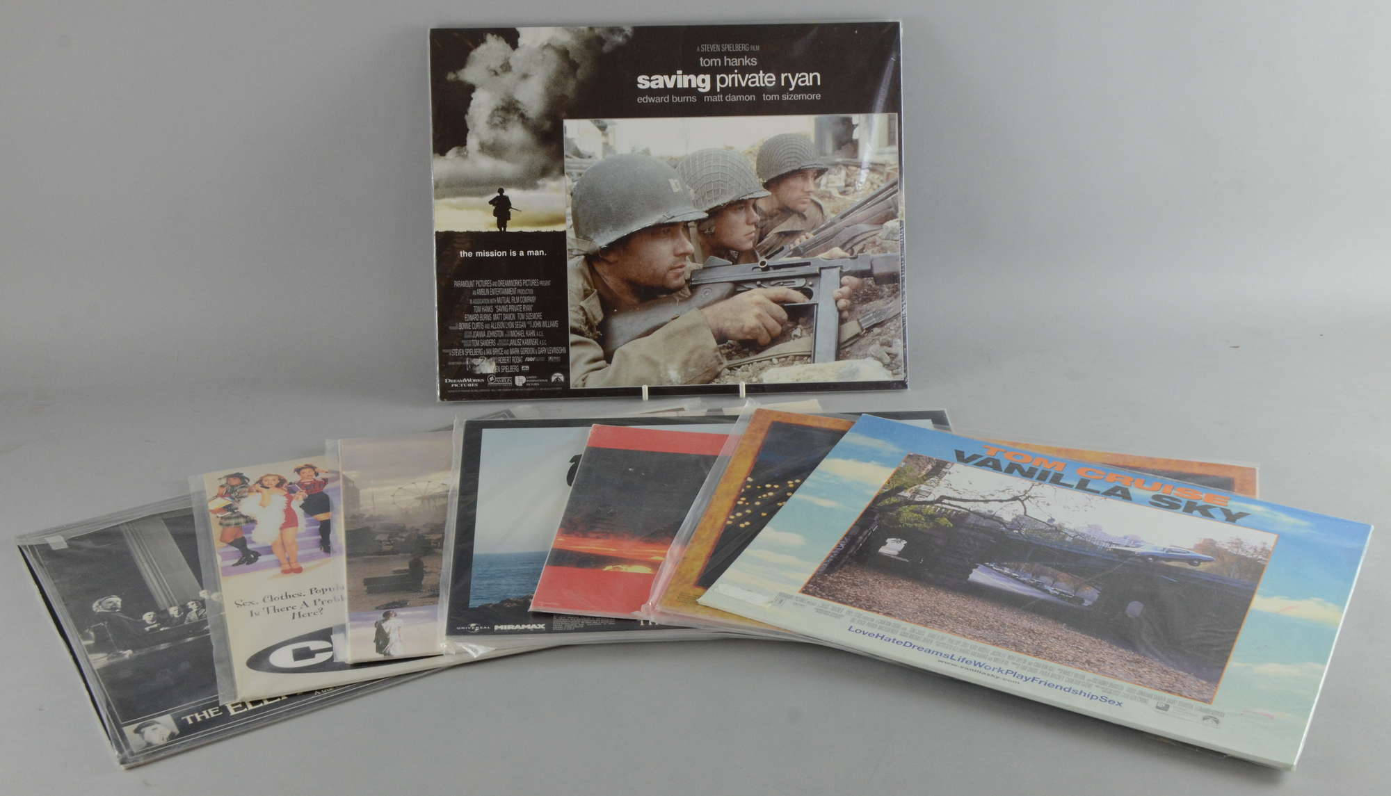 Appraisal: Eight sets of US Lobby cards including Saving Private Ryan