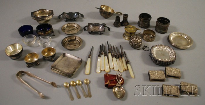 Appraisal: Assorted Sterling Silver and Silver Plated Hollowware and Other Table